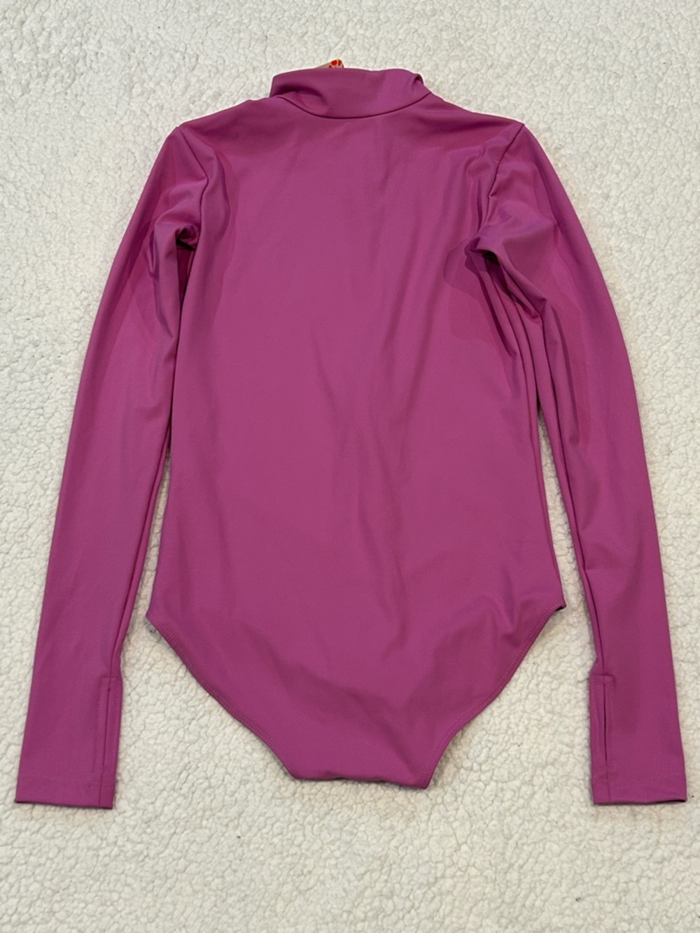Free People Watskin Ryann UV Protection One-Piece Surf Suit Small Wineberry Pink - Picture 2 of 15